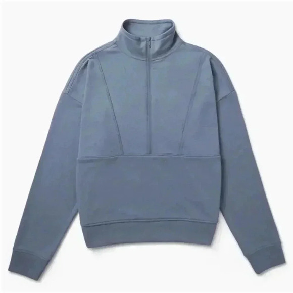 Richer Poorer Stretch Terry Half Zip Pullover - Picture 1 of 11